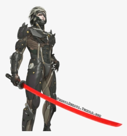 Raiden Transparent Sword - Metal Gear Rising Revengeance Anime, HD Png Download, Transparent PNG