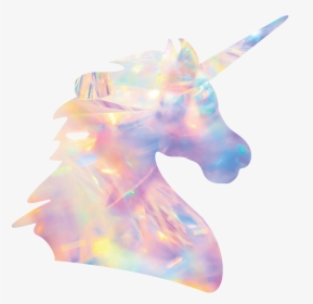 Holographic Unicorn Sticker - Holographic Unicorn, HD Png Download, Transparent PNG