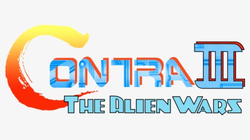 Nes Logo Png - Contra 3 Alien Wars Logo, Transparent Png, Transparent PNG