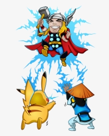 Pikachu Raiden, HD Png Download, Transparent PNG
