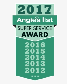 Angies List Years - Angie's List Super Service Award 2018, HD Png Download, Transparent PNG