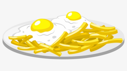 Food Clipart Png Image - Dibujos De Huevo Frito, Transparent Png, Transparent PNG