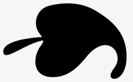 Black Leaf Icon Png, Transparent Png, Transparent PNG