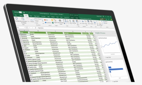 Excel Spreadsheet Computer, HD Png Download, Transparent PNG