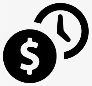 Time Payment Savings Earnings Salary Svg Png - Save Time And Money Icon Png, Transparent Png, Transparent PNG