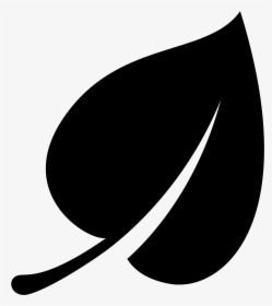 Leaf Icon Free Download Svg Royalty Free Stock - Black Leaf Icon, HD Png Download, Transparent PNG