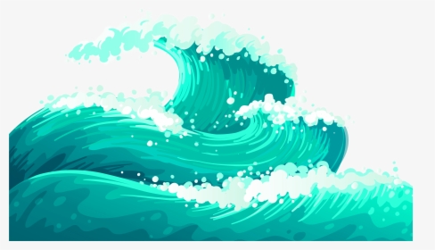 Water Clipart Wave - Ocean Clipart Png, Transparent Png, Transparent PNG