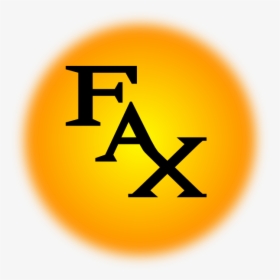 Orange Fax Icon Clip Art At Clker - Fax Machine Clip Art, HD Png Download, Transparent PNG