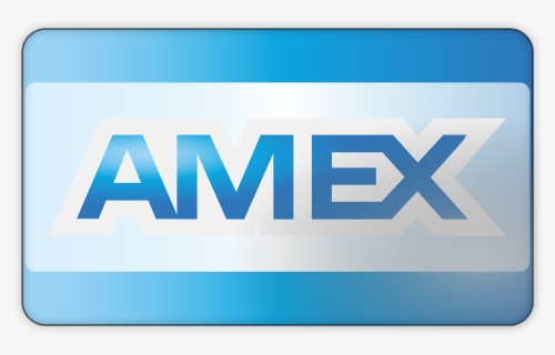 Credit Card Clipart American Express - Amex Logo Png Official, Transparent Png, Transparent PNG