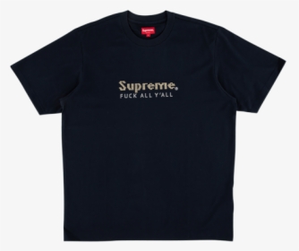 Supreme Gold Bars Tee Ss - Active Shirt, HD Png Download, Transparent PNG