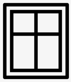 Windows Icon Png - Window Clipart Black And White, Transparent Png, Transparent PNG