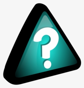 Question Mark In A Triangle 3d Vector Clip Art - Question Mark Logo 3d, HD Png Download, Transparent PNG