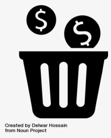 Transparent Law Clipart - Wasting Money Icon, HD Png Download, Transparent PNG