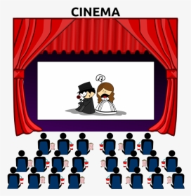 Movie Theater Clipart, HD Png Download, Transparent PNG