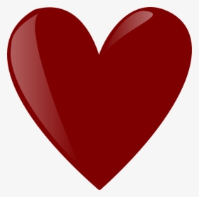Transparent Highlight Png - Red Heart With Highlight, Png Download, Transparent PNG