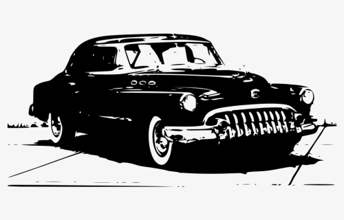 Cars, Black And White, Vehicles, Old Fashioned, Vintage - We Are Moving Car, HD Png Download, Transparent PNG