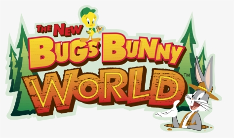 The New Bugs Bunny World Logo Png Transparent - Cartoon, Png Download, Transparent PNG
