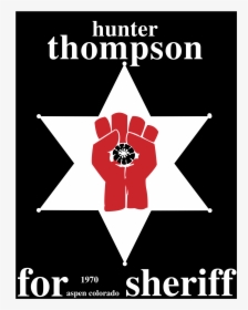 Hunter S Thompson Logo Png Transparent - Hunter S Thompson For Mayor, Png Download, Transparent PNG