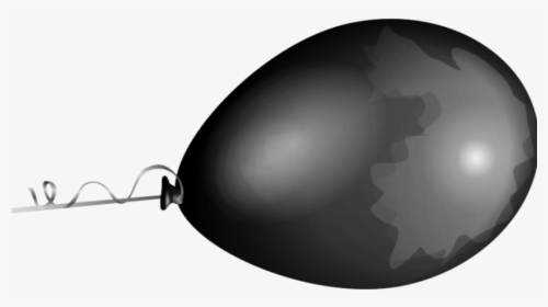 Black Balloons To Highlight Scale Of Winter Deaths - Balloon Clip Art, HD Png Download, Transparent PNG