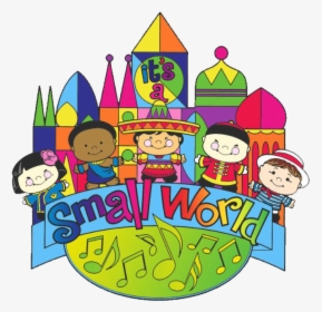 Clip Art Its A Small World Clipart - It's A Small World Coloring, HD Png Download, Transparent PNG