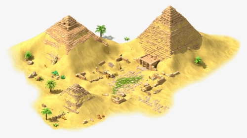 Egyptian Pyramids Initial - Sand, HD Png Download, Transparent PNG