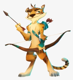 Hunter The Cheetah - Spyro Reignited Trilogy Concept Art, HD Png Download, Transparent PNG