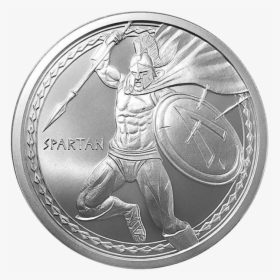 Spartan Warrior Silver Back - 1oz Silver Warrior Series, HD Png Download, Transparent PNG