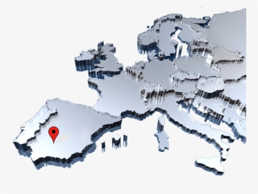 Europe 3d Map Png, Transparent Png, Transparent PNG