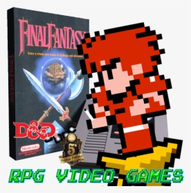 Final Fantasy D&d 5e Fighter - Final Fantasy 1, HD Png Download, Transparent PNG