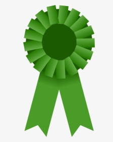 Green Ribbon Medal Christian Clip Art Clip Art - Green Award Ribbon, HD Png Download, Transparent PNG