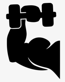 Big Muscle Strong Man - Transparent Strong Arm Png, Png Download, Transparent PNG