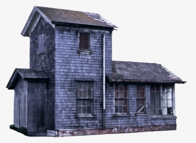 House Building Isolated Old Woodhouse Empty - Old House With Transparent Background, HD Png Download, Transparent PNG