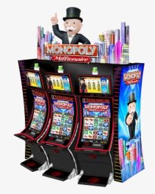 Slot-machine - Scientific Games Monopoly Millionaire Slots, HD Png Download, Transparent PNG