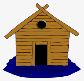 Old House Clipart At - Stick House Clipart, HD Png Download, Transparent PNG