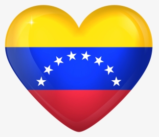 Venezuela Flag Heart, HD Png Download, Transparent PNG