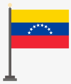 Flag Of Venezuela - Venezuela Flag Clip Art, HD Png Download, Transparent PNG