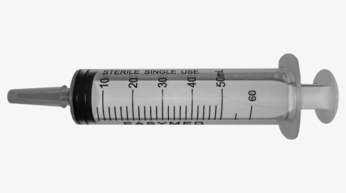 Med Irrigation Syringe Consists Of The Barrel, Plunger, - Tool, HD Png Download, Transparent PNG