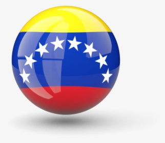 Venezuela Flag Sphere Icon - Venezuela Flag Icon Png, Transparent Png, Transparent PNG
