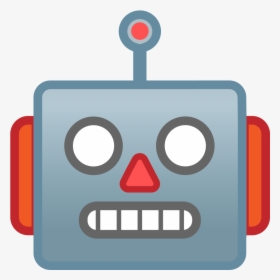 Robot Face Icon - Robot Emoji, HD Png Download, Transparent PNG