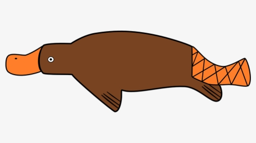 Marine Mammal,clip - Platypus Png, Transparent Png, Transparent PNG