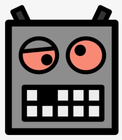 Robot Face Cartoon, HD Png Download, Transparent PNG