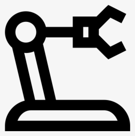 Robot Icon Png Download - White Transparent Robotic Icon, Png Download, Transparent PNG