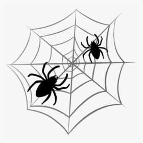 Spider Web Tattoo Simple, HD Png Download, Transparent PNG