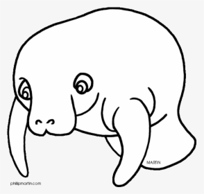 Marine Clipart Cliparts Co Welcome To Florida Clip - Clipart Manatee, HD Png Download, Transparent PNG