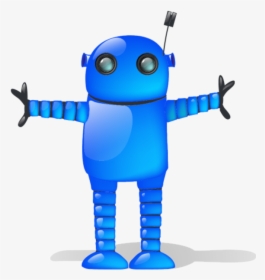 Blue Robot Clipart, HD Png Download, Transparent PNG