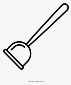 Plunger Coloring Page, HD Png Download, Transparent PNG
