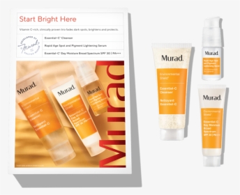 Murad Start Bright Here Rx Kit - Sunscreen, HD Png Download, Transparent PNG