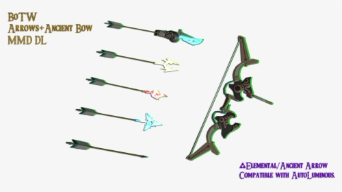 Ancient Bow And Arrow Botw, HD Png Download, Transparent PNG