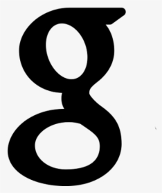 Google Icon, Picture Of The Google G That Is Black - G+ Icon Png Gray, Transparent Png, Transparent PNG
