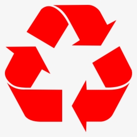 Transparent Commitment Clipart - Recycle Symbol Red, HD Png Download, Transparent PNG